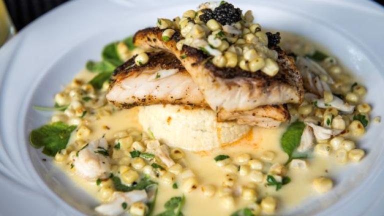 Tidewater inn fish dish