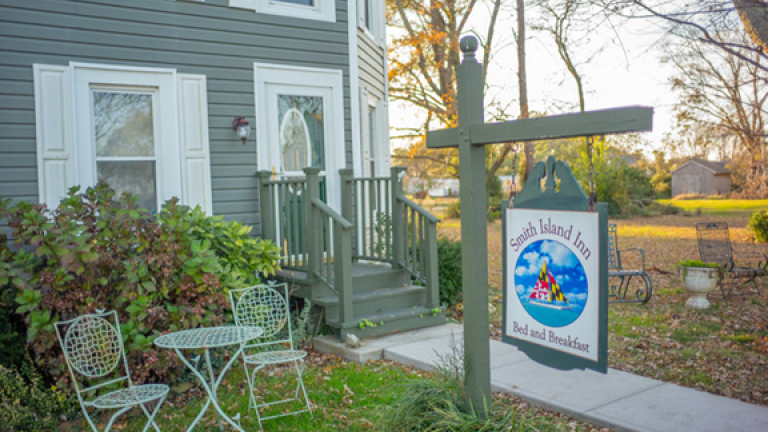 Smith Island Inn Front Entrance