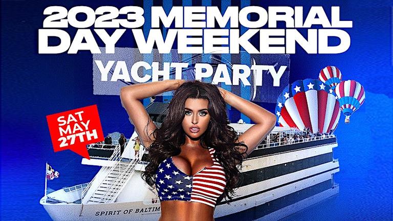 Memorial day Yacht Party Baltimore