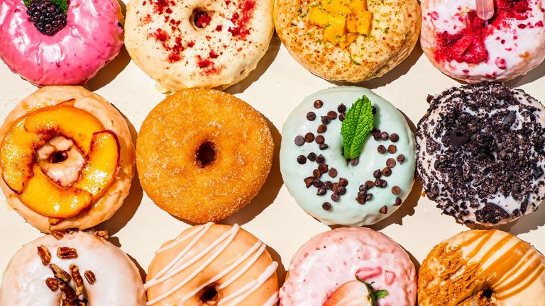 Picture of donuts made by Cloudy Donuts Co.