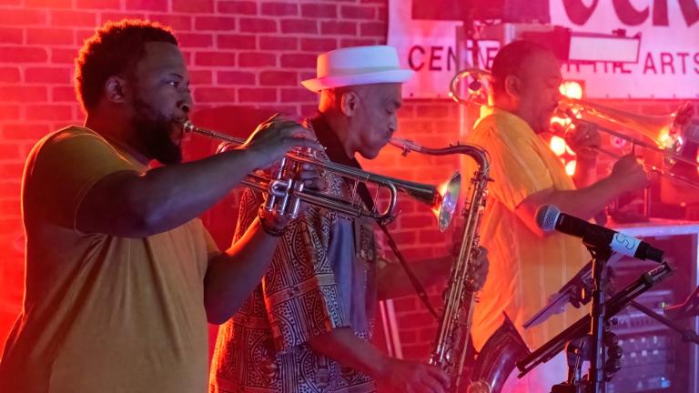 Band playing at Black Rock Center for the Arts