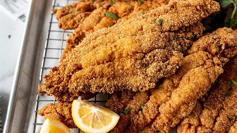 Fried Maryland Blue Catfish
