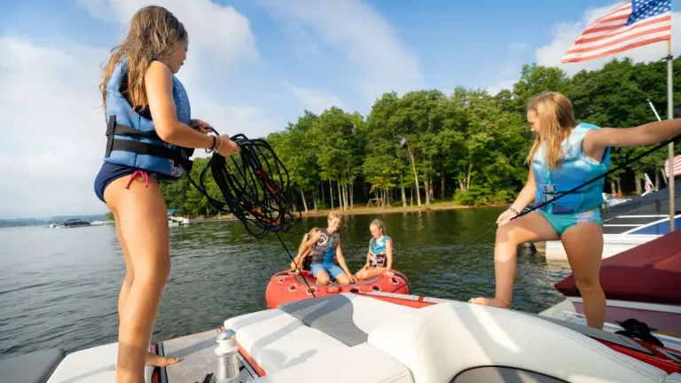 Boating at Deep Creek Lake