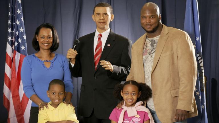 National Great Blacks in Wax Museum - Obama Figure