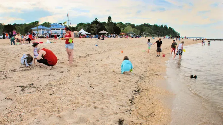 Breezy Point Beachgoers
