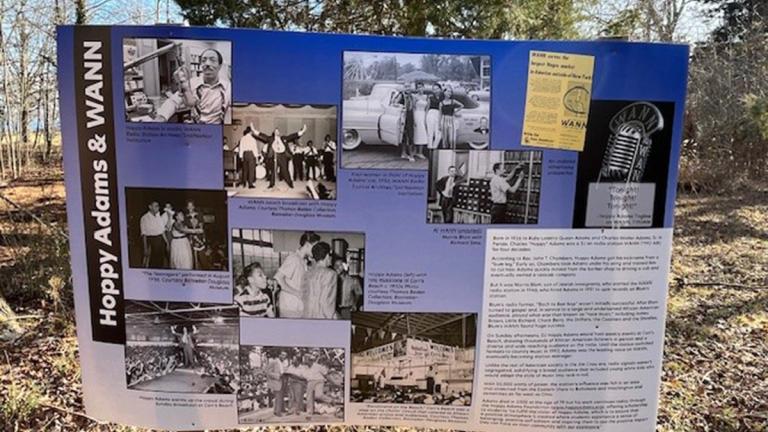 Exhibit on the Path to Carr’s Beach