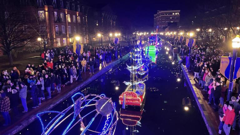 New Years Eve Key Drop on Carroll Creek