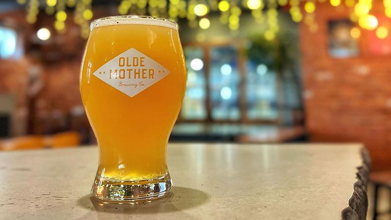 Olde Mother Brewing Company is a microbrewery located in Frederick, MD. Serving draft beer, wine, and cocktails! Fifty Fifty burgers are located in the back taproom.