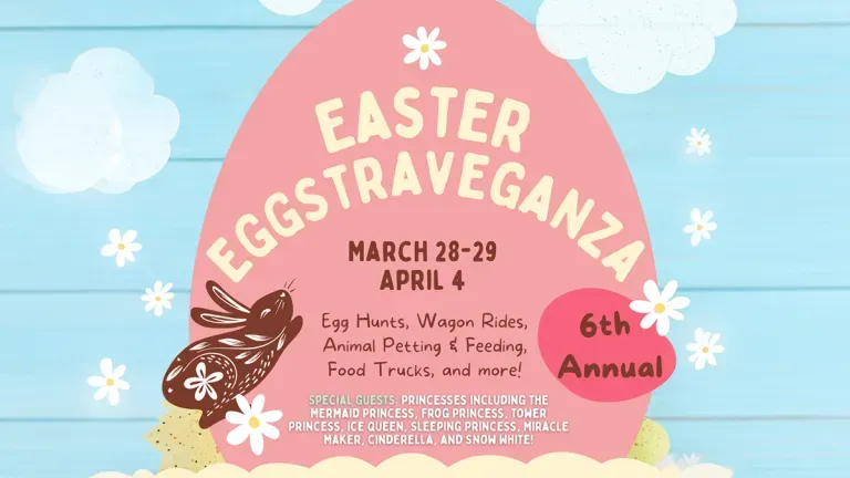 Easter Eggstraveganza at Mary's Land Farm in Ellicott City