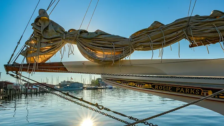 Rosie Parks can be seen at the Chesapeake Bay Maritime Museum