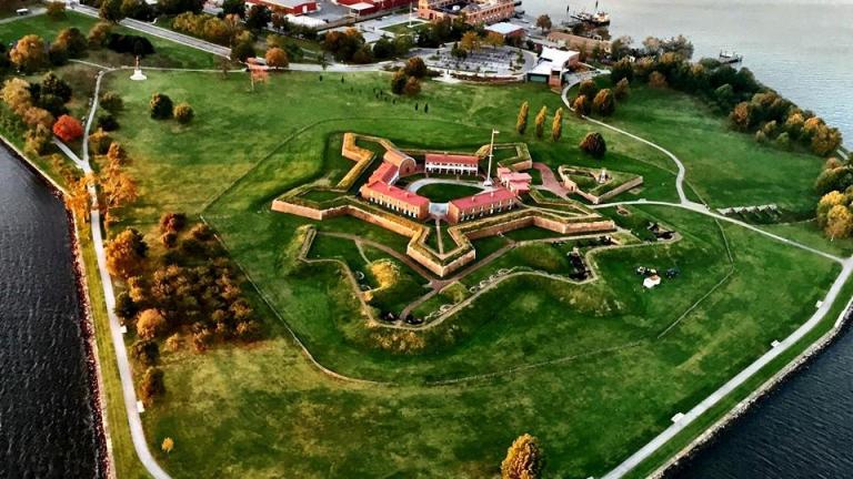 Fort McHenry from the Air