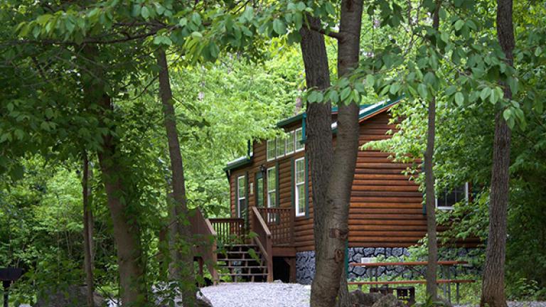 Jellystone Park cabin