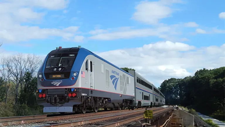 Amtrak train
