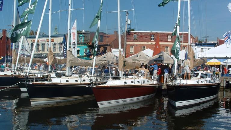 The Annapolis Sailboat Show is the largest and oldest in-water sailboat show on earth.