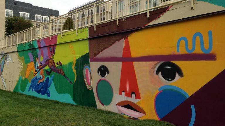 Mural in Annapolis' Art District