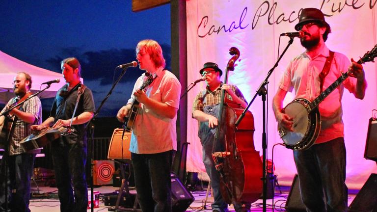 Jam to music outdoors in the summer months at this venue in Cumberland.