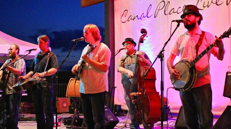 Jam to music outdoors in the summer months at this venue in Cumberland.