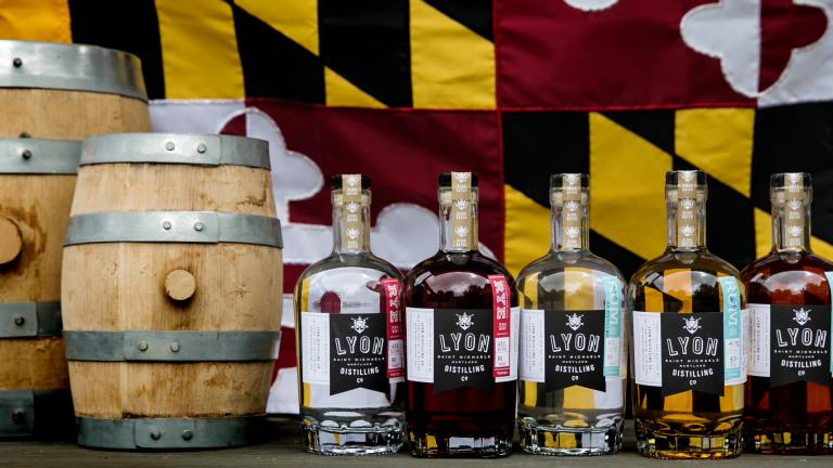 Bottles of Lyon Distilling Rum