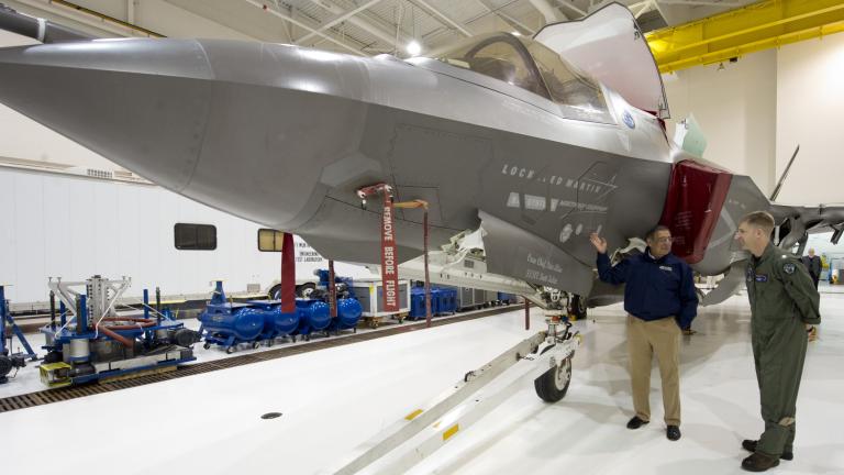 F-35 Fighter at PAX River NAS