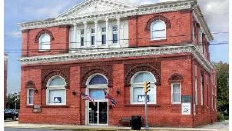 brick building