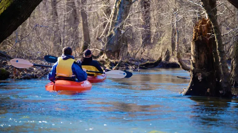 Paddle the Tuckahoe Creek