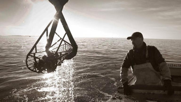 Waterman on boat