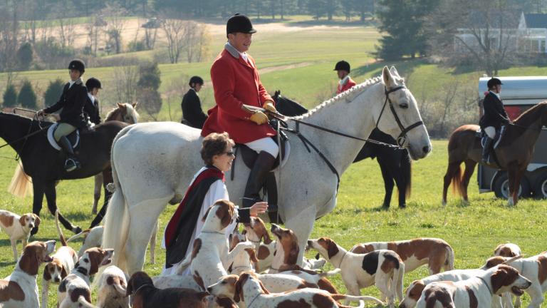 Goshen Opening Hunt, Blessing the Hounds