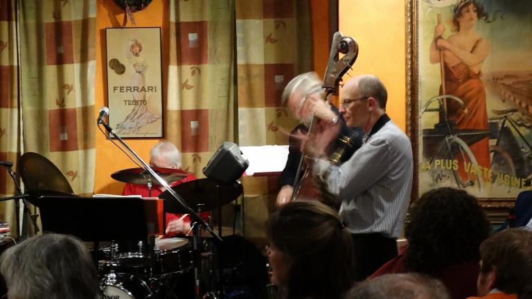 This classic Italian eatery in Baltimore is set up cabaret style making it a great dinner option for music lovers.