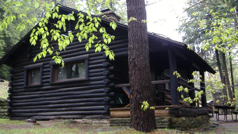 Cabin at Herrington Manor in Garrett State Forest