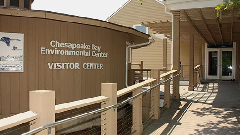 sign for Chesapeake Bay Environmental Center