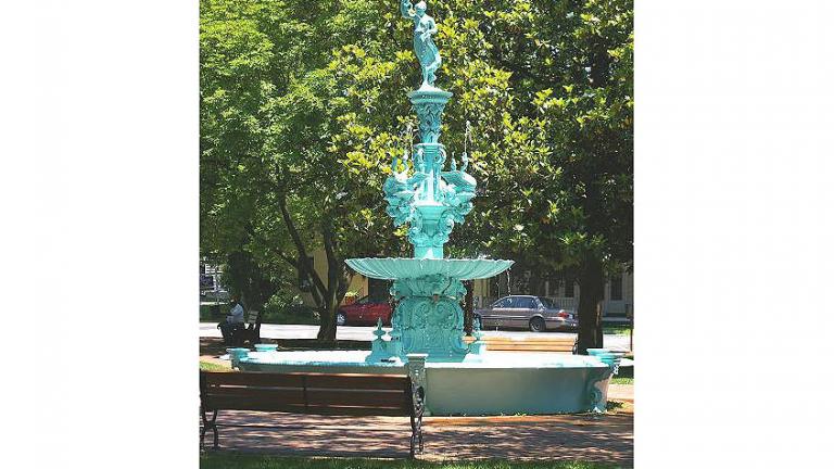 Chestertown Fountain in the Town Square