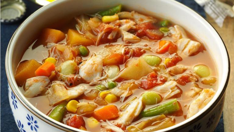 bowl of Maryland crab soup