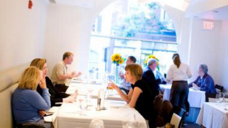 Dining at Frederick's award-winning Volt Restaurant