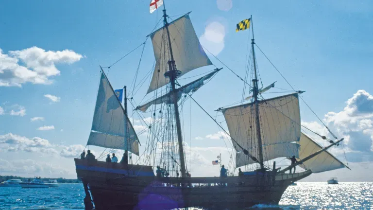 Step onboard the Maryland Dove in Historic St. Mary's City.