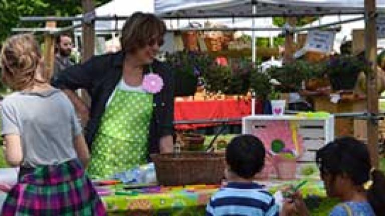 vendor at Market Day