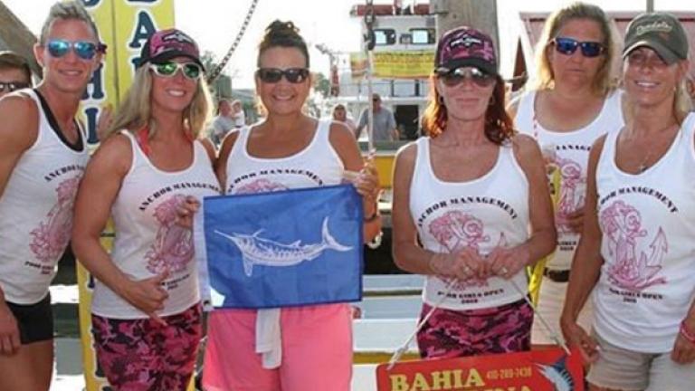 Women's fishing tournament