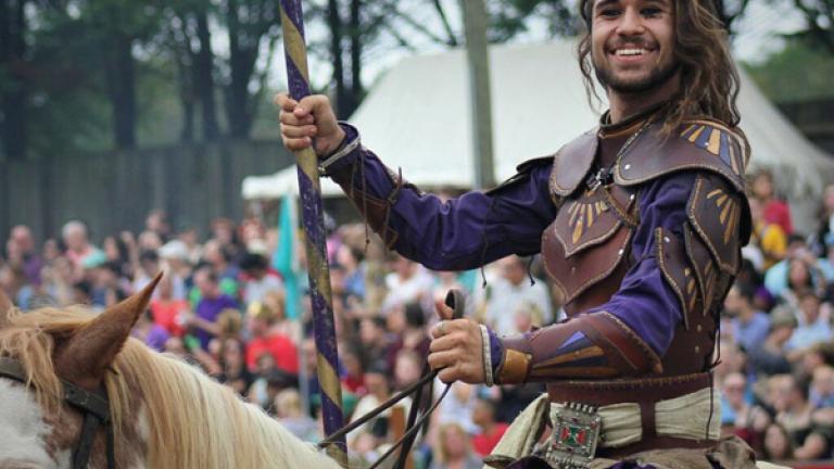 knight on horseback