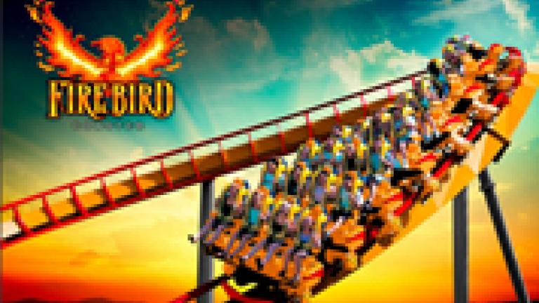 New for 2019 at Six Flags America, Firebird, Maryland's only floorless coaster