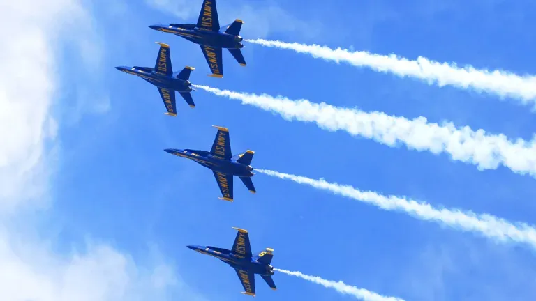 See the Blue Angels fly during Fleet Week in Maryland
