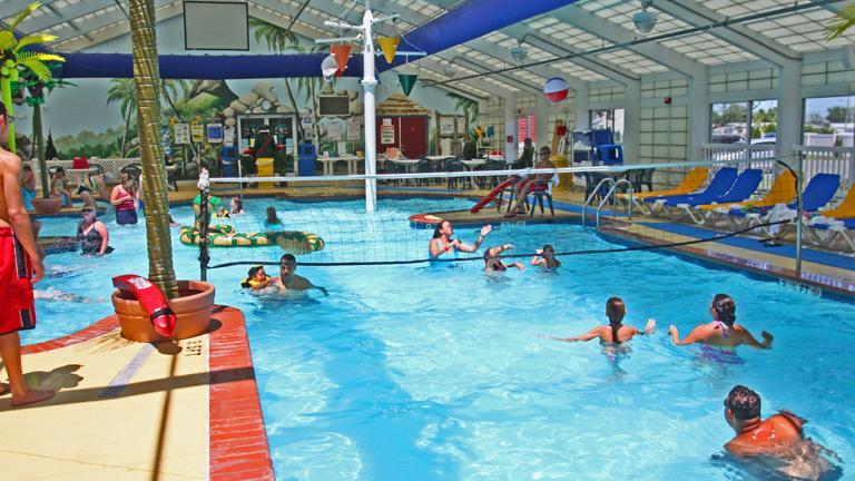 Indoor Water park at Francis Scott Key Resort