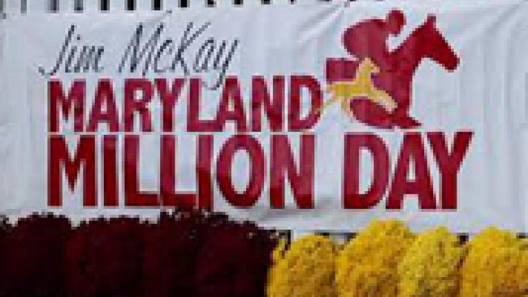 Jim McKay Maryland Million Day Banner