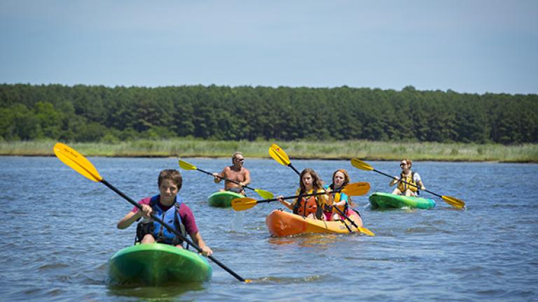 Kayaking