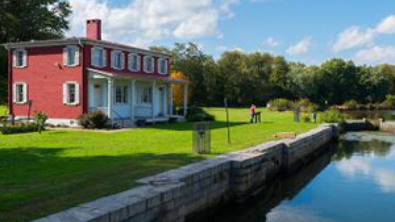 Red Loch house