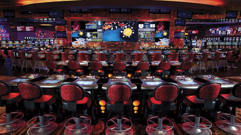 Enjoy a drink at the bar while playing at the Maryland Live! Casino Bar.