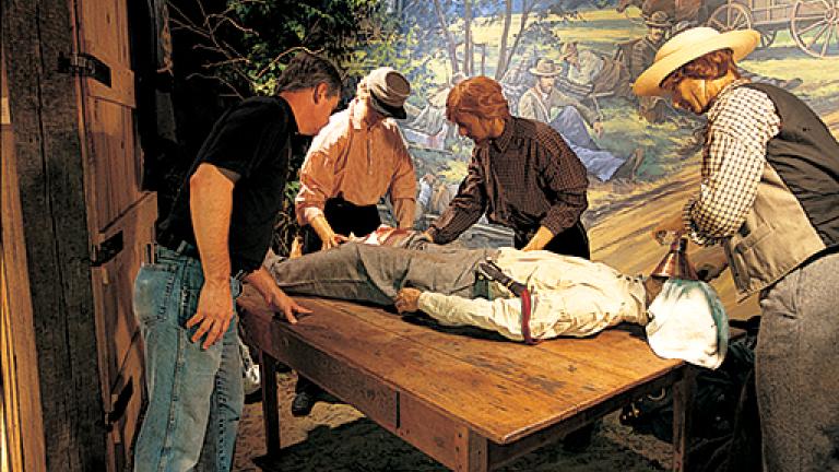 At the National Museum of Civil War Medicine in Frederick, explore how local citizens and nurses, united by compassion, cared for the wounded, while doctors developed medical innovations.