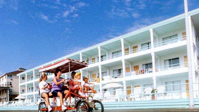 Surrey on Ocean City Boardwalk