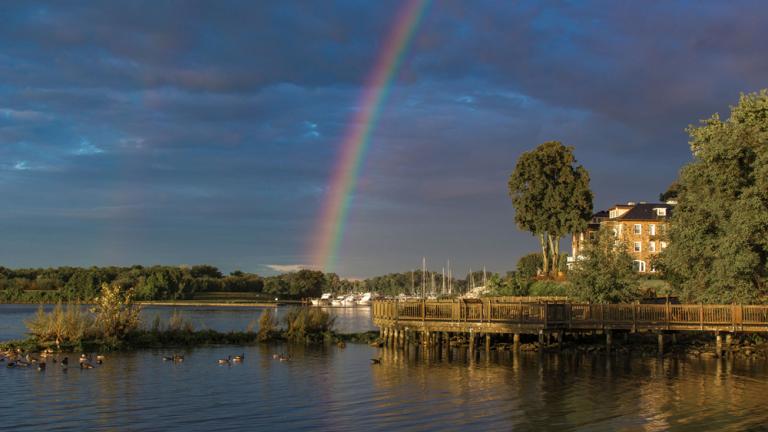 Rainbow over Havre de Grace