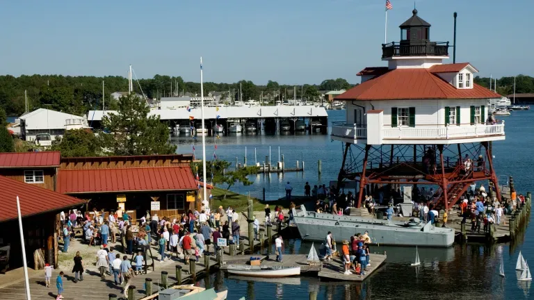 Learn about the prehistoric past and maritime heritage at this museum in Solomons.
