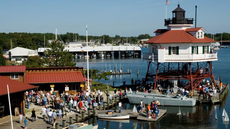Learn about the prehistoric past and maritime heritage at this museum in Solomons.