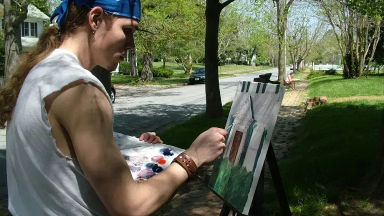 Landscape painter